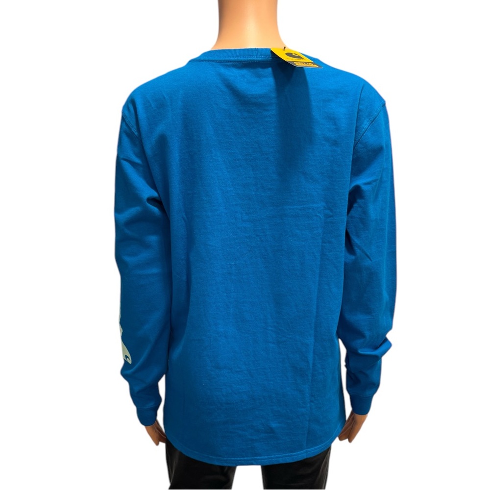 CARHARTT Long Sleeve Heavyweight Loose Fit Logo Sleeve Graphic T-Shirt NWT Small - Picture 5 of 8